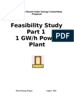 1 GW Solar Energy Consortium Proposal for Arabian Desert