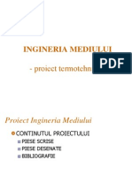 Proiect Ingineria Mediului