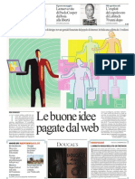 Le buone idee pagate dal web - Repubblica 19-06-2013