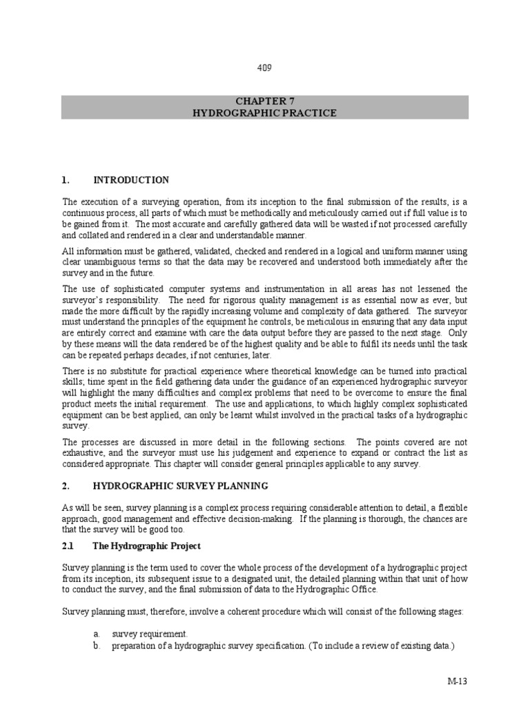 Marine Survey PDF Surveying Global Positioning System