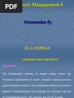 Construction Contract Maagement