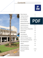 PIM Financial Highlights and Chairman's Report