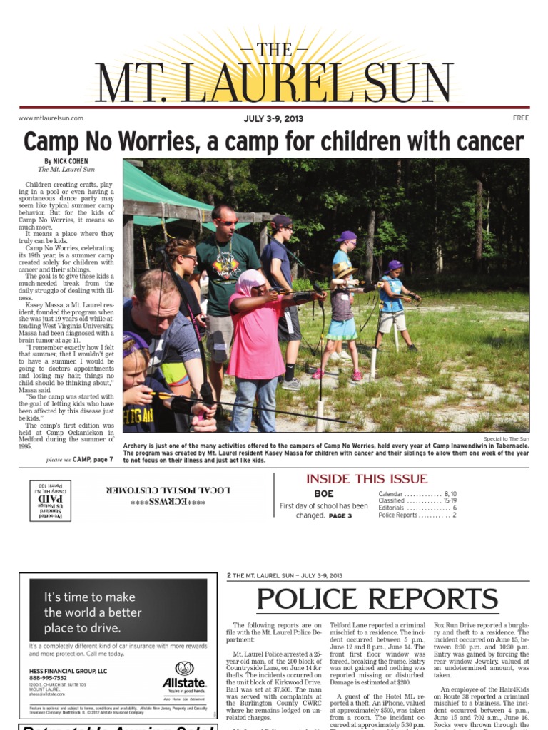 MT Laurel 0703 PDF Internship Job Hunting