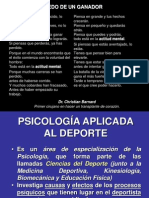 Psicologia Del Deporte II