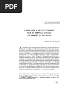 Teologia e Suas Interfaces Com a Sociologia