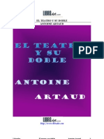 Artaud Antonin-El Teatro Y Su Doble