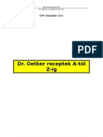Dr. Oetker Receptek A-Tól Z-Ig