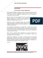 30-06-2013 Boletín 041 'Solo falta salir a votar el próximo 7 de julio' Rogelio Ortiz