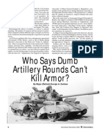 Who Says Dumb Artillery Rounds Can't Kill Armor