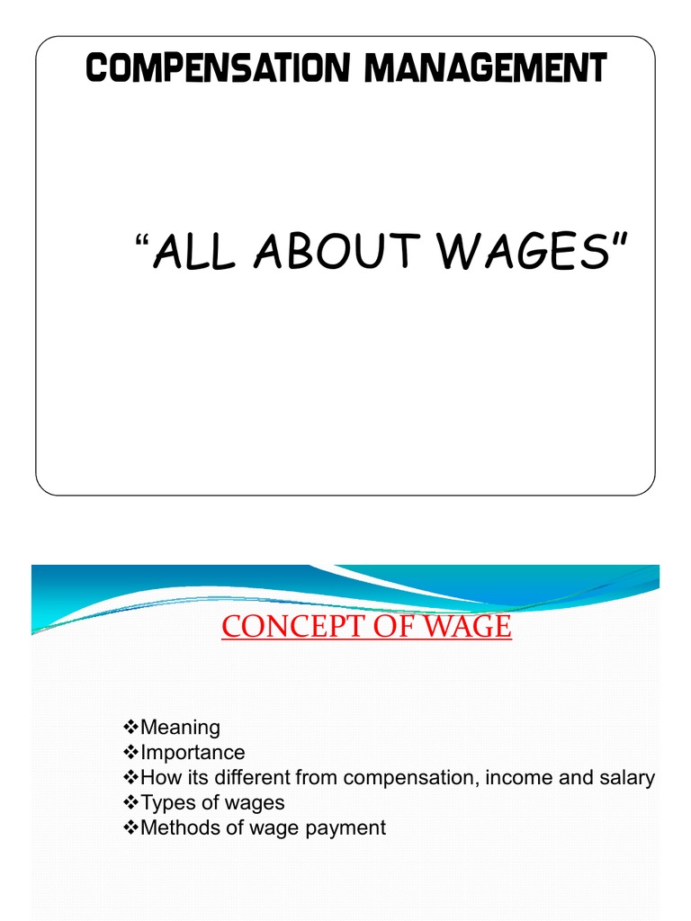 Wage Policy in India PDF Overtime Working Conditions