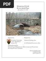 Download Shamona Creek Pennsylvania Watershed Study and Improvement Recommendations 2013  By Gannett Fleming Inc and EB Walsh  Associates Inc  by PaNewz SN151153319 doc pdf