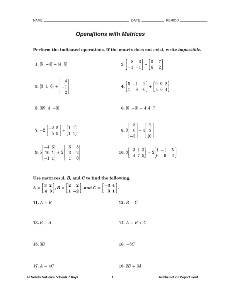 matrices-worksheet-pdf-operator-theory-matrix-mathematics