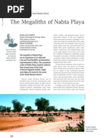 The Megaliths of Nabta Playa