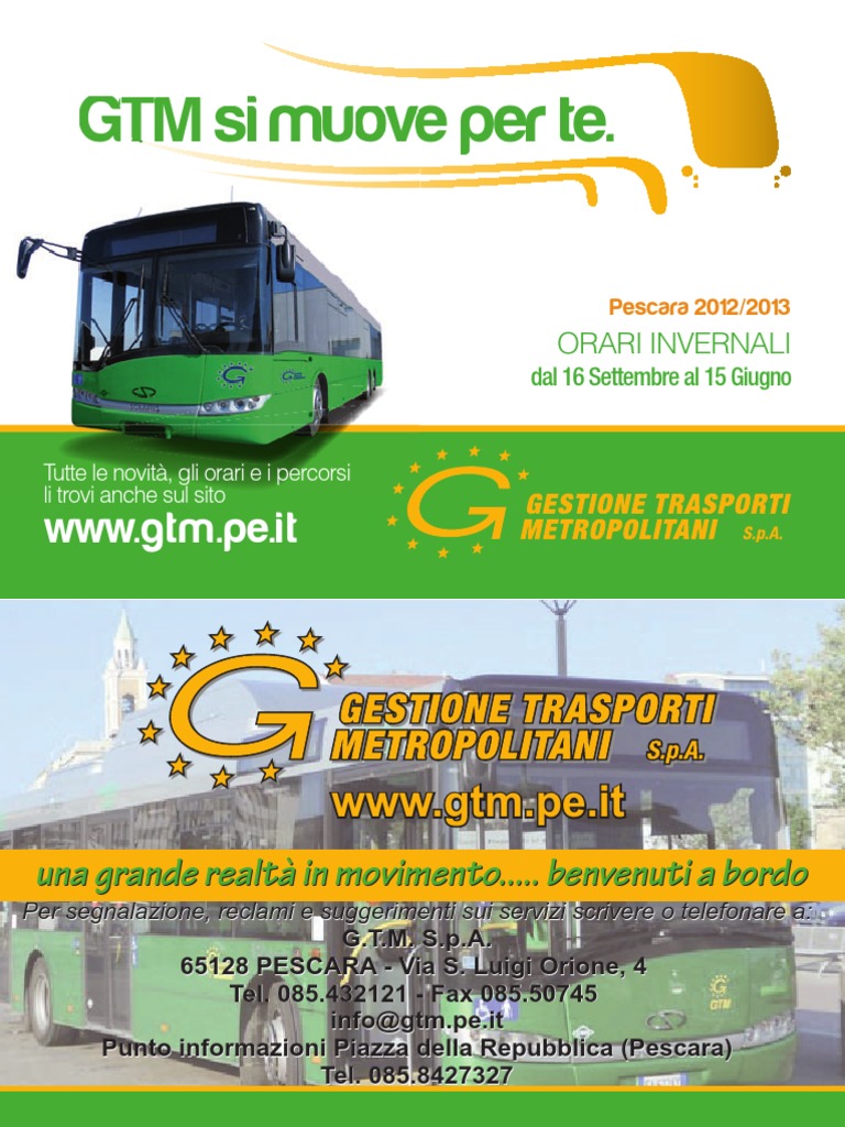 Libretto Orari | PDF, image size:768x1024