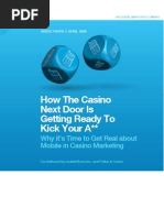 Download Mobile Marketing for Casinos by Casino Marketeer SN15116830 doc pdf