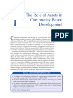 The Role of Assets in Community-based Development