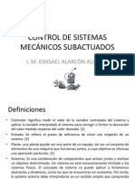 Control de Sistemas Mecánicos Subactuados PDF