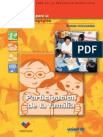 Cuadernillos para La Reflexion Pedagogica Participacion de La Familia (Mineduc)