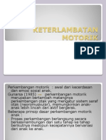 Power Point Keterlambatan Motorik