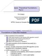 Data-Flow Analysis: Theoretical Foundations - : Y.N. Srikant