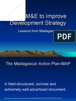 Using M&E To Improve Development Strategy