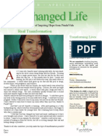 A Changed LIfe: March/April 2013