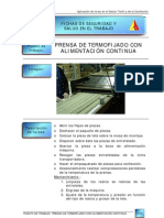 14 Prensa de Termofijado Con Alimentación Continua