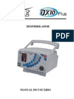 Manual do Usuário Desfibrilador DX-10 Plus EMAI