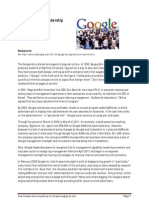 Case Study On The Managerial and Leadership Philosophies - Google PDF