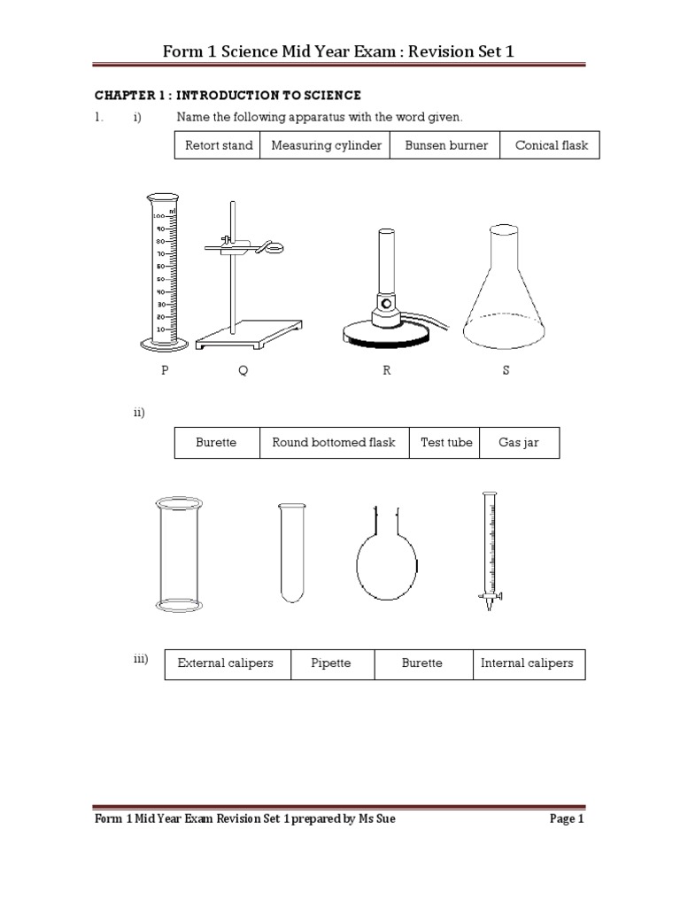 Science Form 1 PDF | PDF