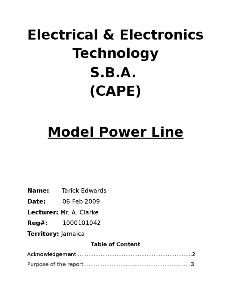 Electrical SBA (Cape) Transmission power line Test Transformador