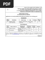 MGAHV Recruitment Notification