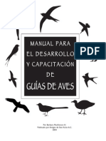 Bird Guide Manual Es PDF
