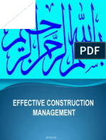 MFA10103 (2012) - SCM - Effective Construction Management (Lect 05