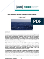 Long Endurance Marine Unmanned Surface Vehicles - Competition Brief