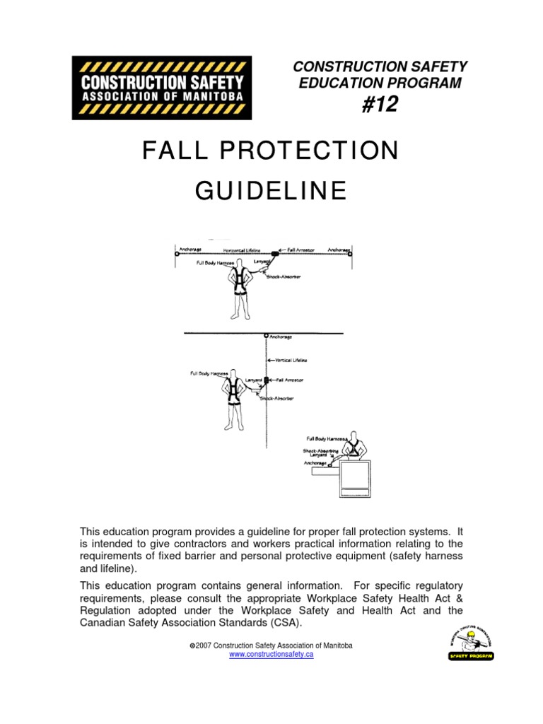 Fall Protection Guideline | PDF