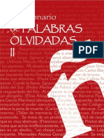 Diccionario de palabras olvidadas