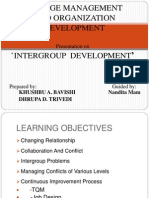 Intergroup Development