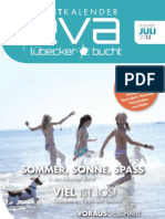 EVA - Eventkalender der Lübecker Bucht - Ausgabe Juli 2013