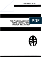 Aapm Report No. 17 the Physical Aspects Of
