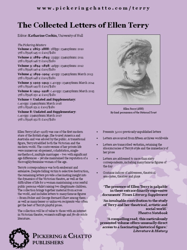 Ellen Terry's Collected Letters Series | PDF | Classics
