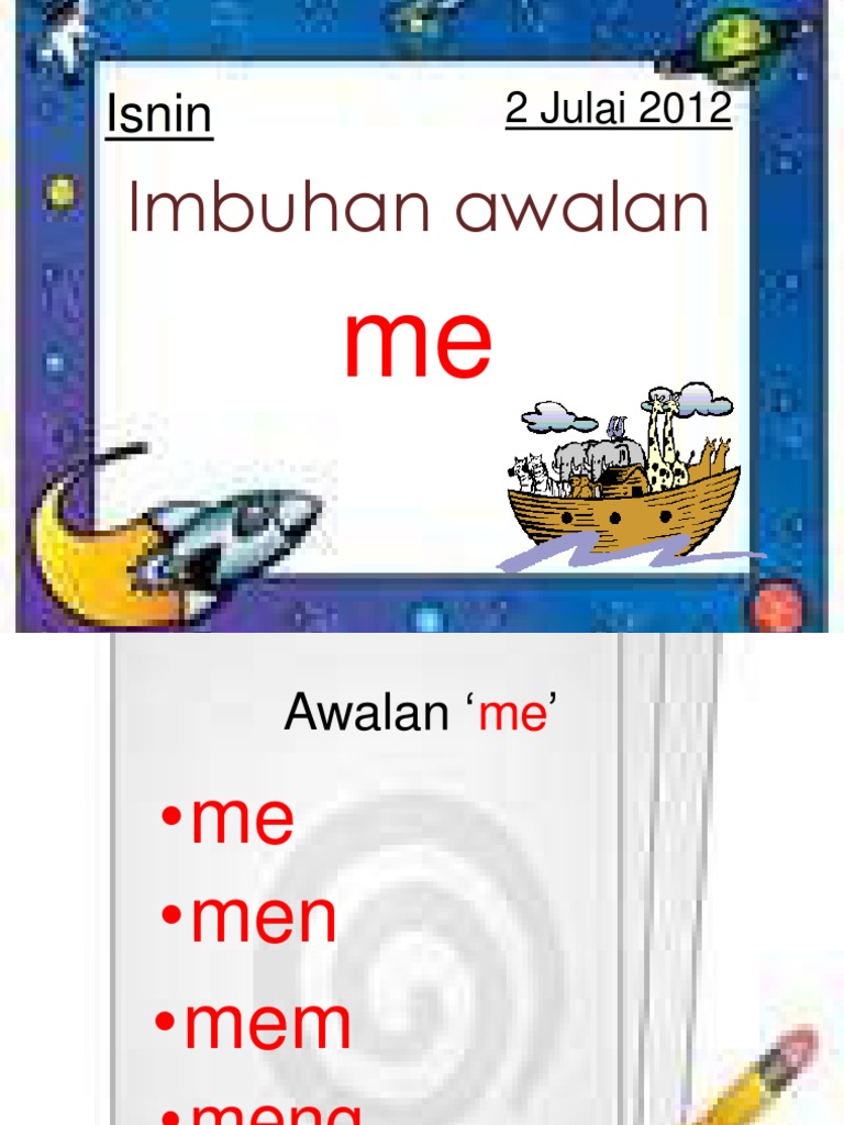 Imbuhan Awalan Bm Tahun 1 Bukuteks Ms 80 Pdf