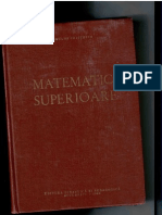 Matematici Superioare - Romulus Cristescu