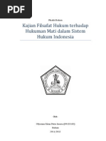 Download 71253385 Makalah Filsafat Hukum Tentang Hukuman Mati by Hidayat Bazeher SN151282327 doc pdf