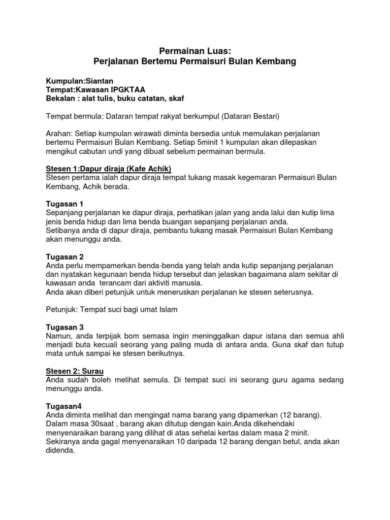 Permainan Luas Pdf