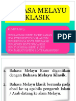 Bahasa Melayu  Klasik 