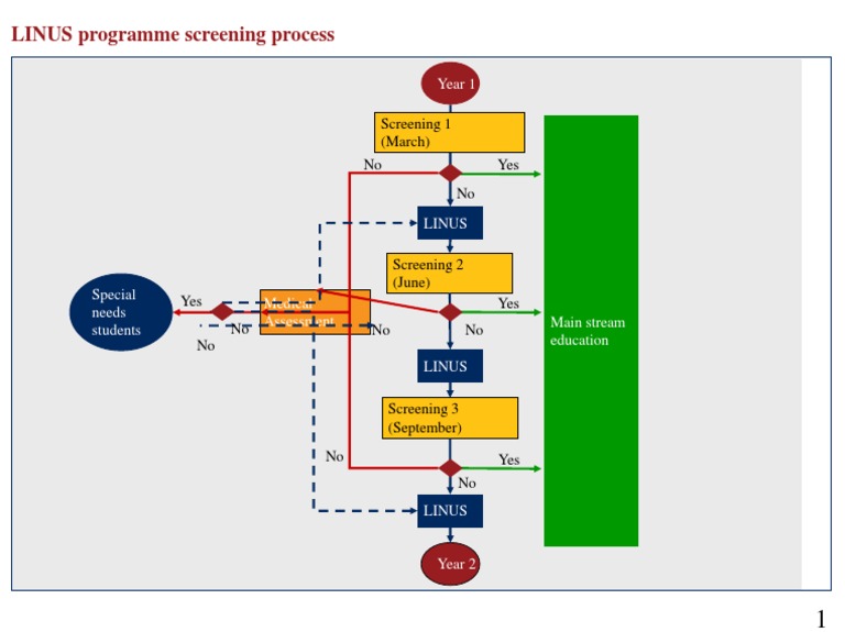 LINUS Programme Screening Process Guide | PDF