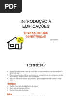 Etapas de Uma Construção PDF