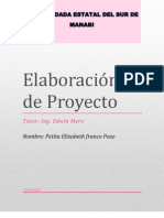 Elaboración de Proyecto 2