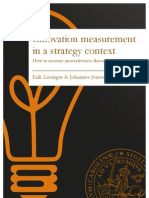 Innovation Measurement in a Strategy Context